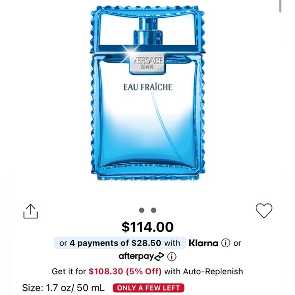 Versace Man Eau Fraiche - Picture 2 of 2